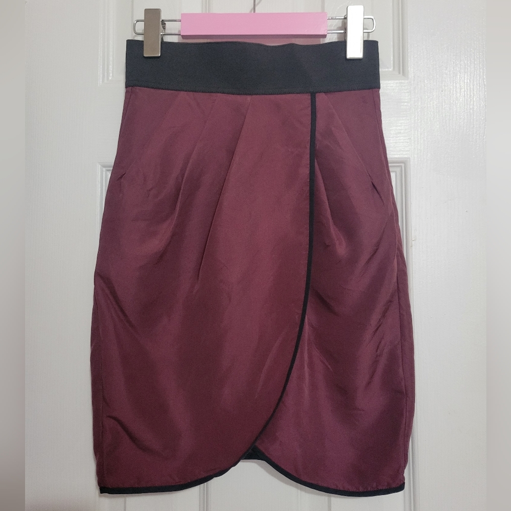 Wilfred Silk Tulip Skirt with Pockets